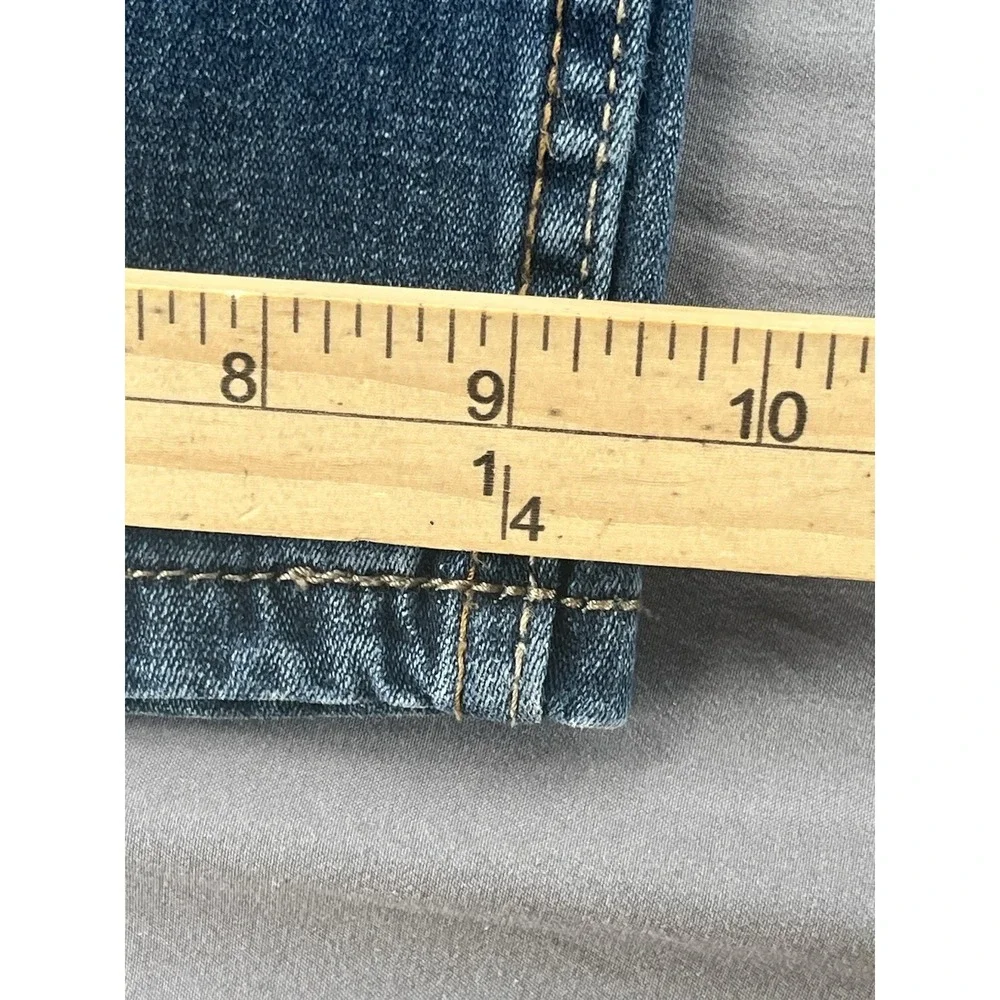 Cinch Jeans Men's 42X32 Cowboy Bootcut Medium Stone Wash Silver Label Blue Denim